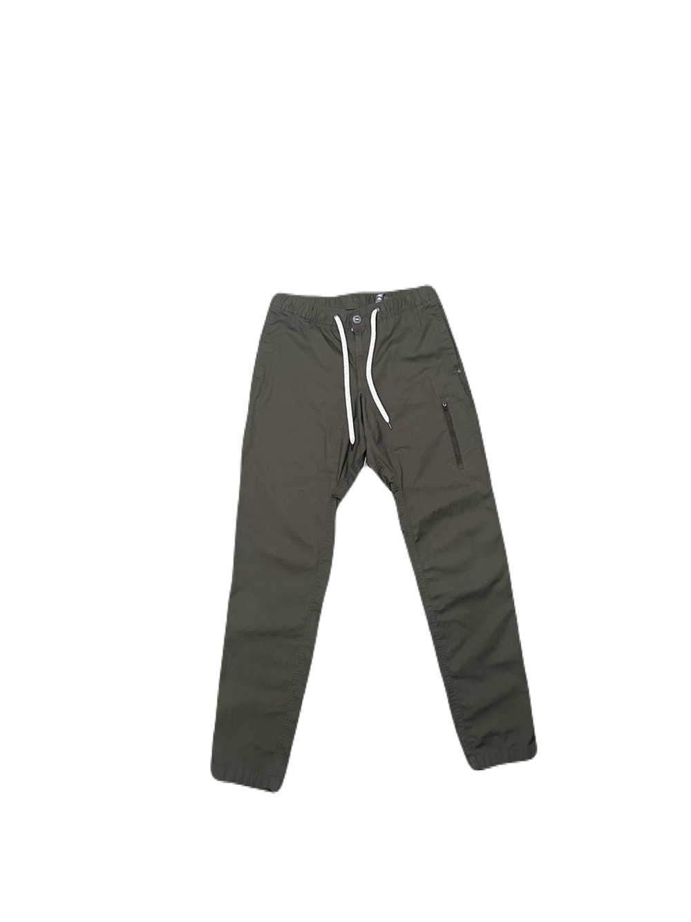 Vuori Ripstop Climber Pants Men's Medium Green Drawstring Zip Pocket V412
